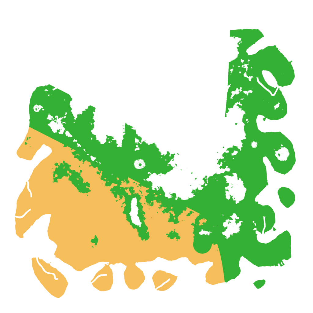 Biome Rust Map: Procedural Map, Size: 4500, Seed: 34985933