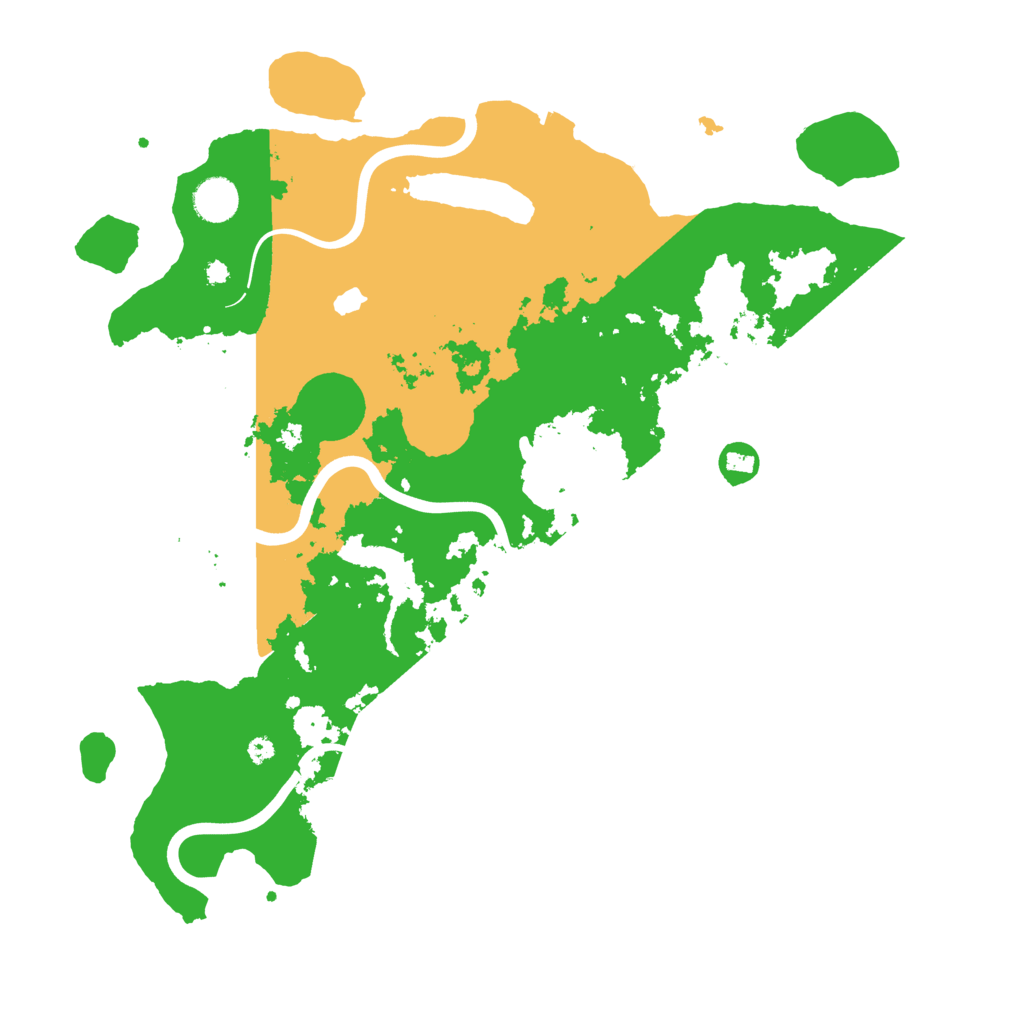Biome Rust Map: Procedural Map, Size: 4000, Seed: 1217367758