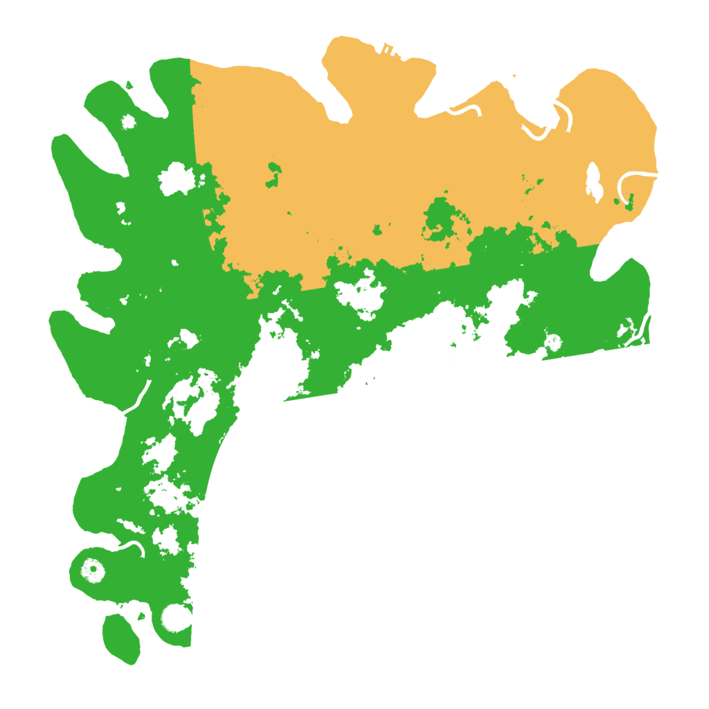 Biome Rust Map: Procedural Map, Size: 4500, Seed: 1474030272