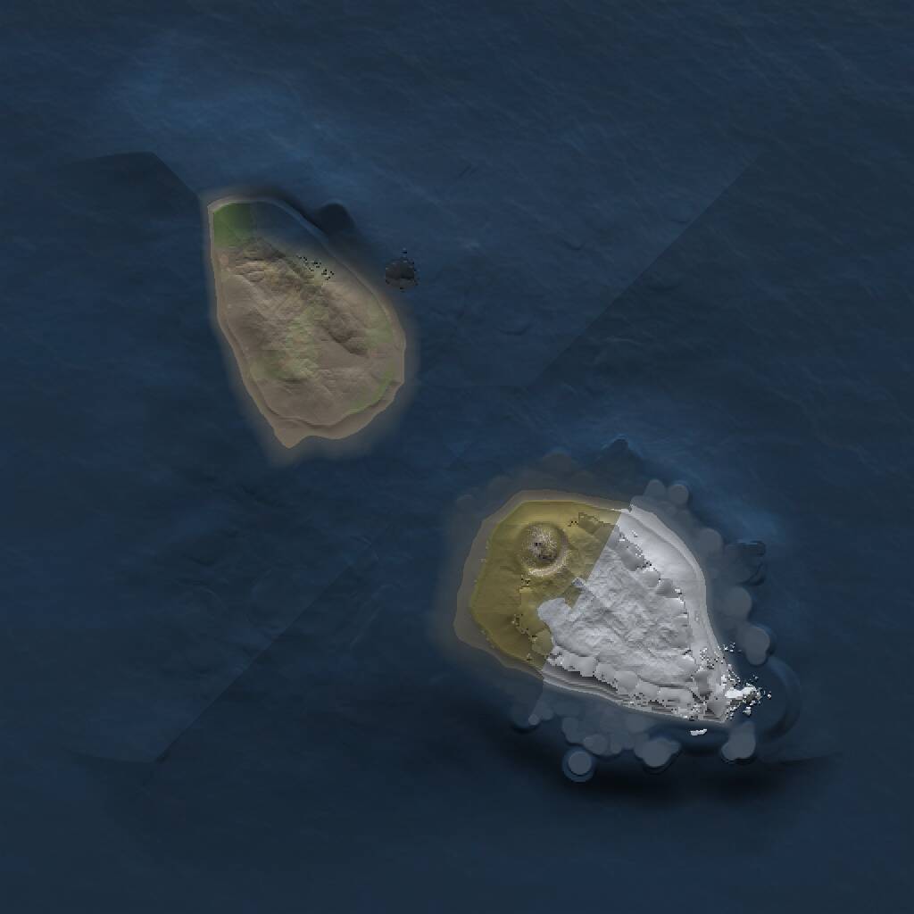 Rust Map: Procedural Map, Size: 1111, Seed: 628567, 1 Monuments