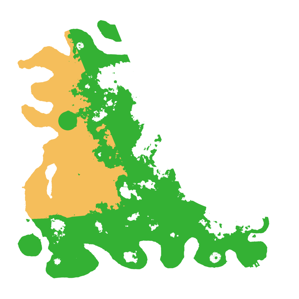 Biome Rust Map: Procedural Map, Size: 4200, Seed: 68923