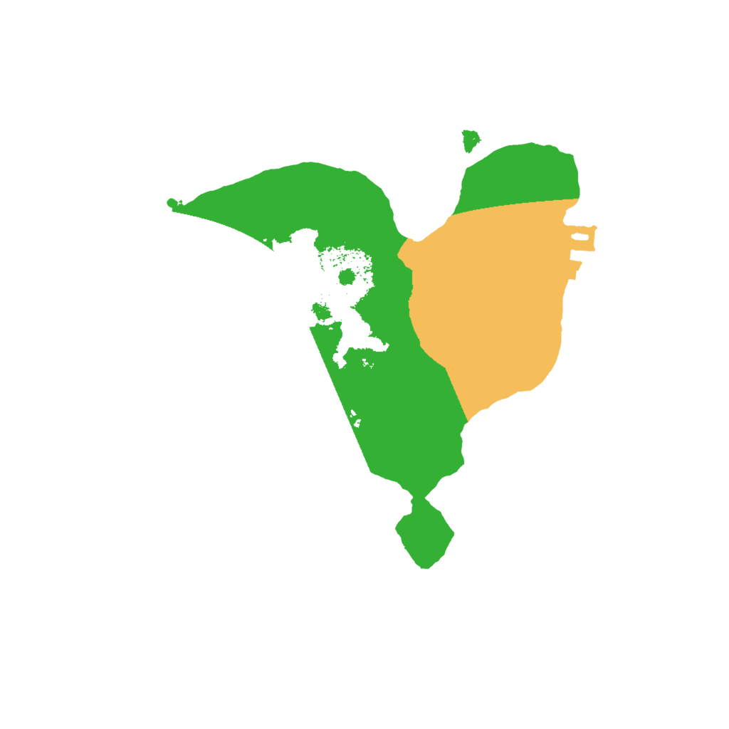 Biome Rust Map: Procedural Map, Size: 1750, Seed: 32