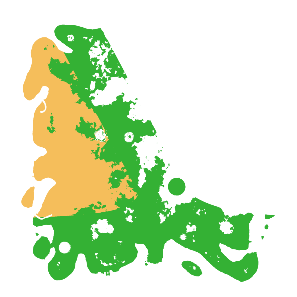 Biome Rust Map: Procedural Map, Size: 4500, Seed: 354683586