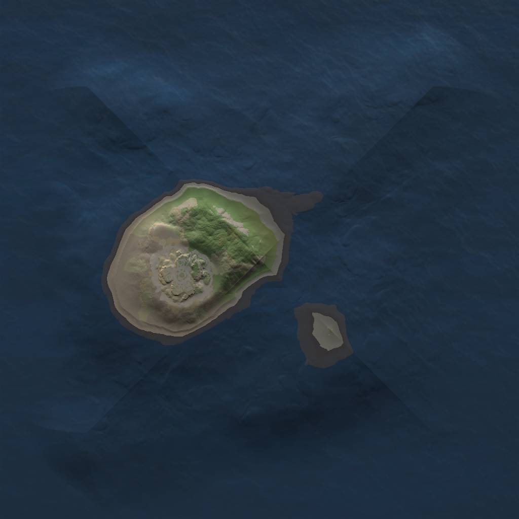 Rust Map: Barren, Size: 1300, Seed: 123, 3 Monuments