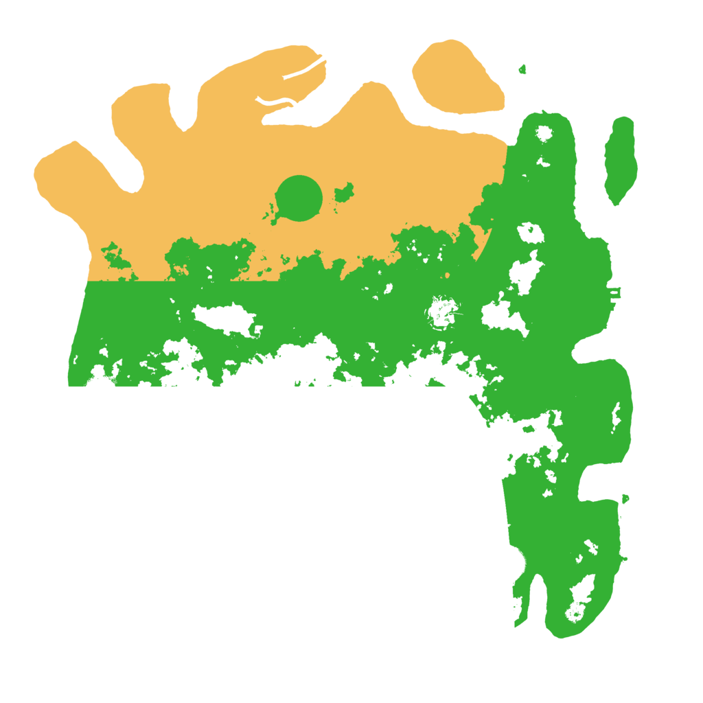 Biome Rust Map: Procedural Map, Size: 4000, Seed: 7584851