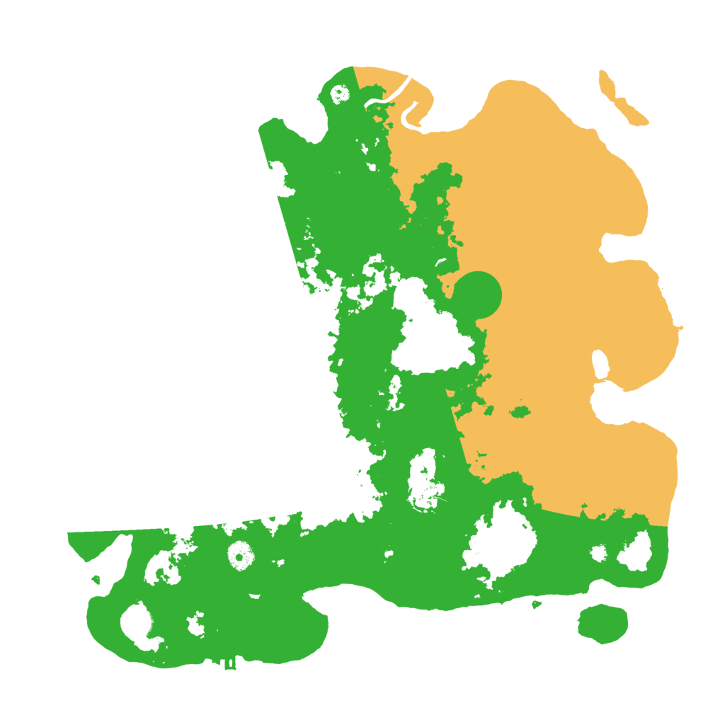 Biome Rust Map: Procedural Map, Size: 4000, Seed: 494232450