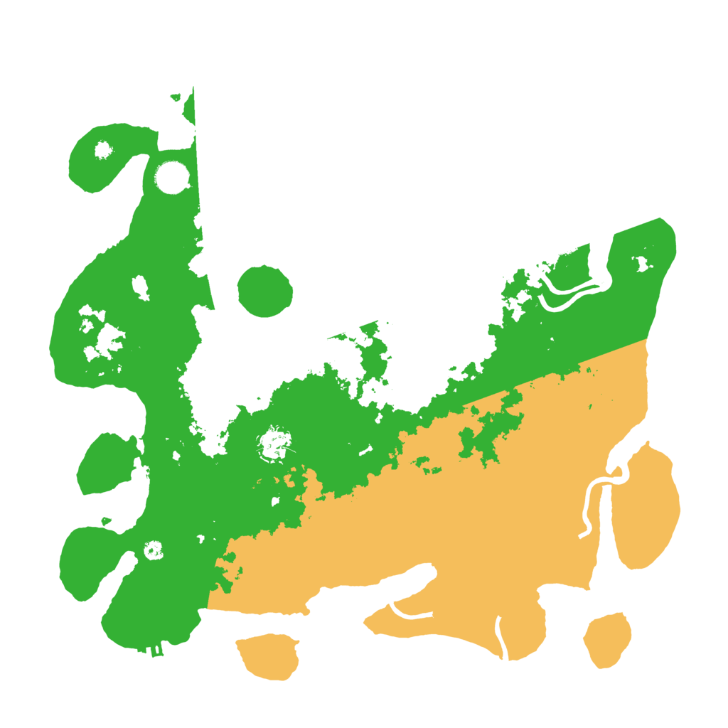 Biome Rust Map: Procedural Map, Size: 3850, Seed: 5781596