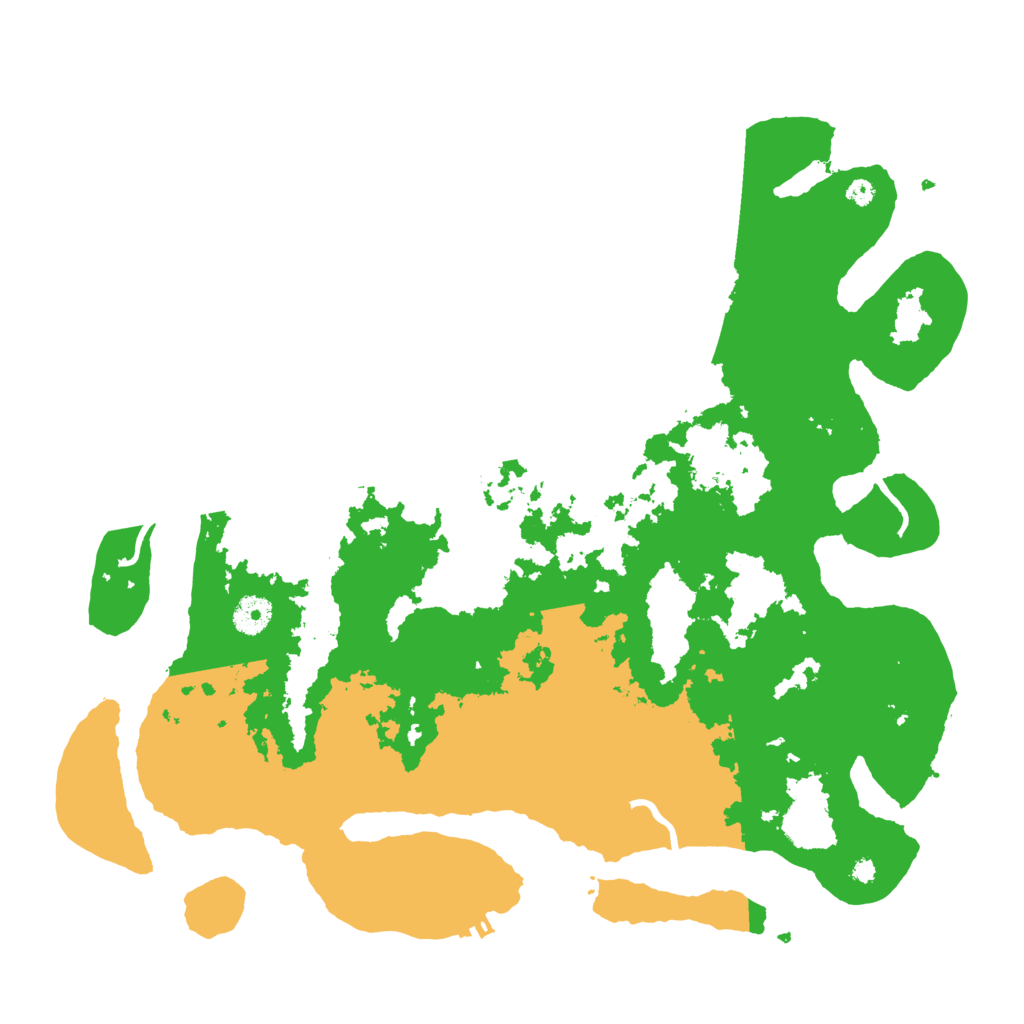 Biome Rust Map: Procedural Map, Size: 4000, Seed: 1217522447
