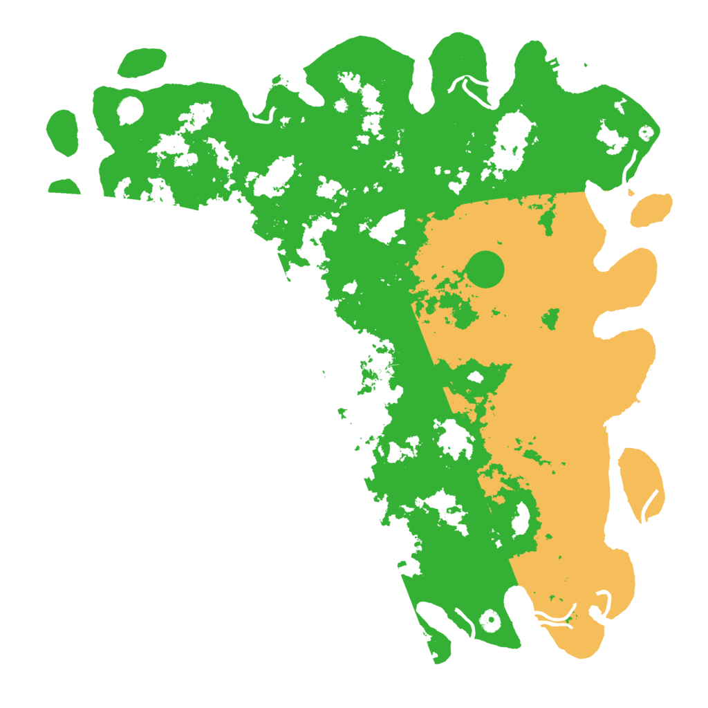 Biome Rust Map: Procedural Map, Size: 5000, Seed: 86753099