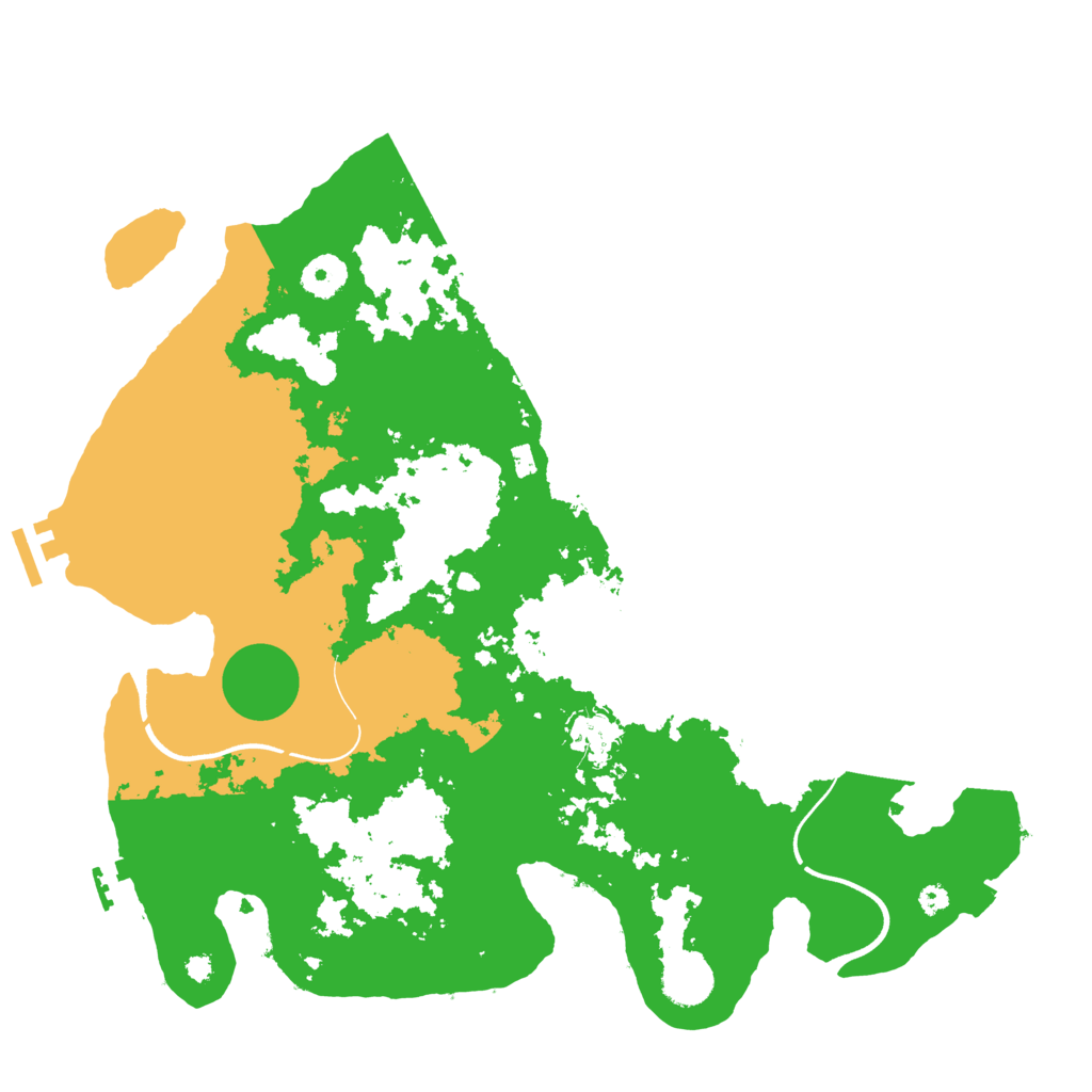 Biome Rust Map: Procedural Map, Size: 3750, Seed: 220303014