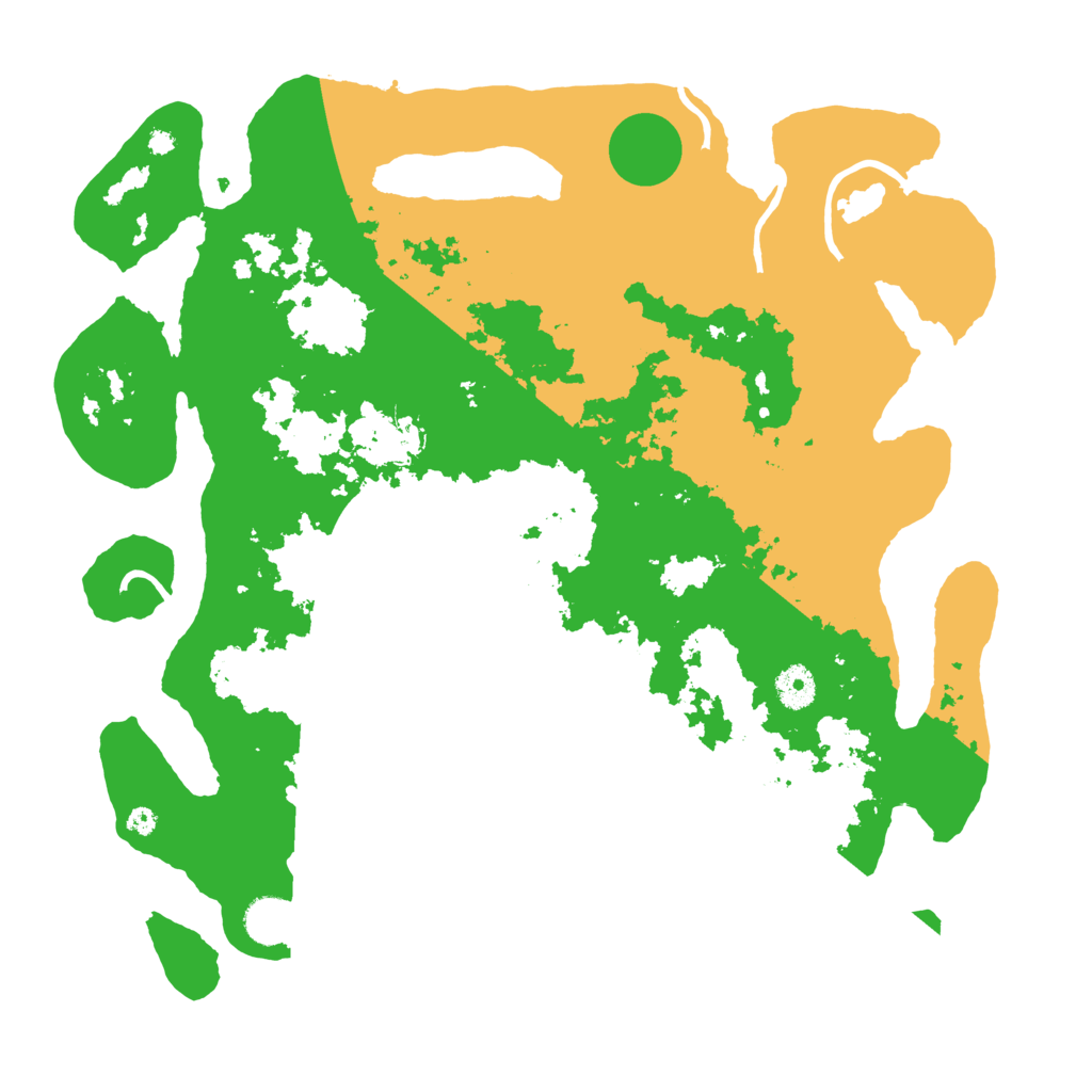 Biome Rust Map: Procedural Map, Size: 3950, Seed: 1945558