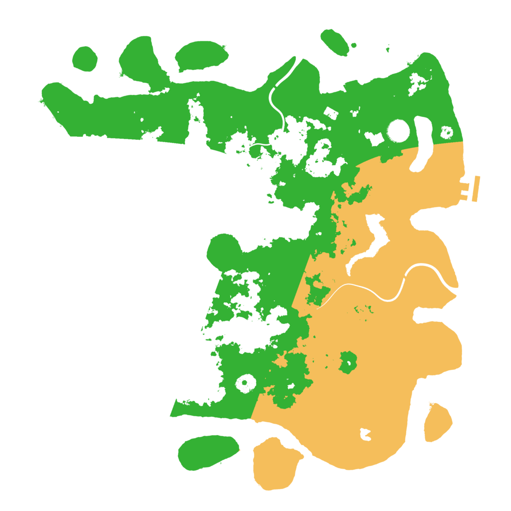 Biome Rust Map: Procedural Map, Size: 4000, Seed: 335882372