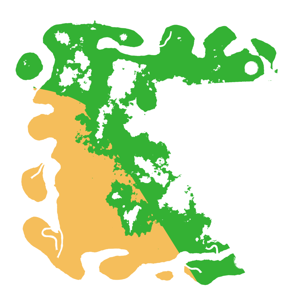 Biome Rust Map: Procedural Map, Size: 4000, Seed: 7477