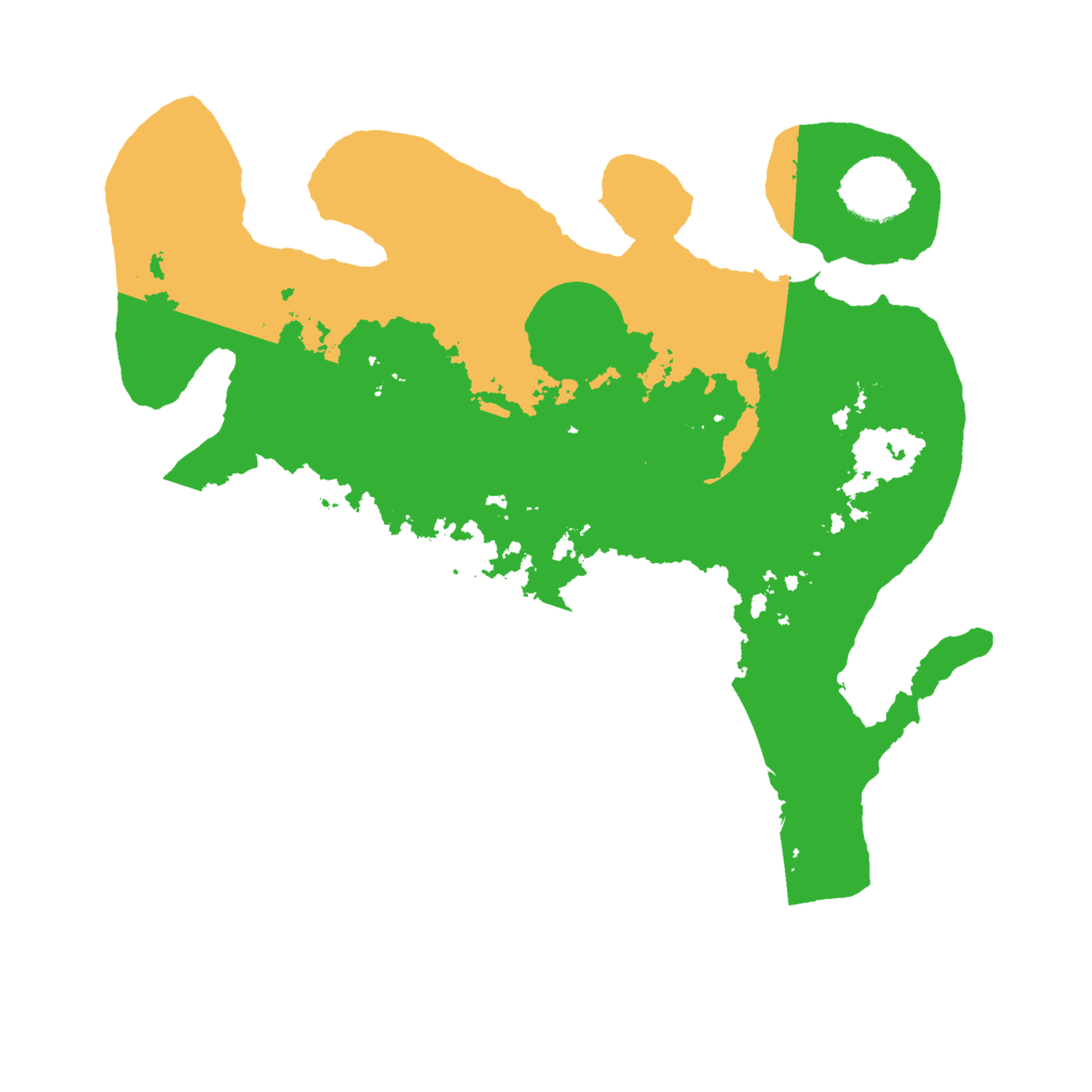 Biome Rust Map: Barren, Size: 3000, Seed: 2039077906