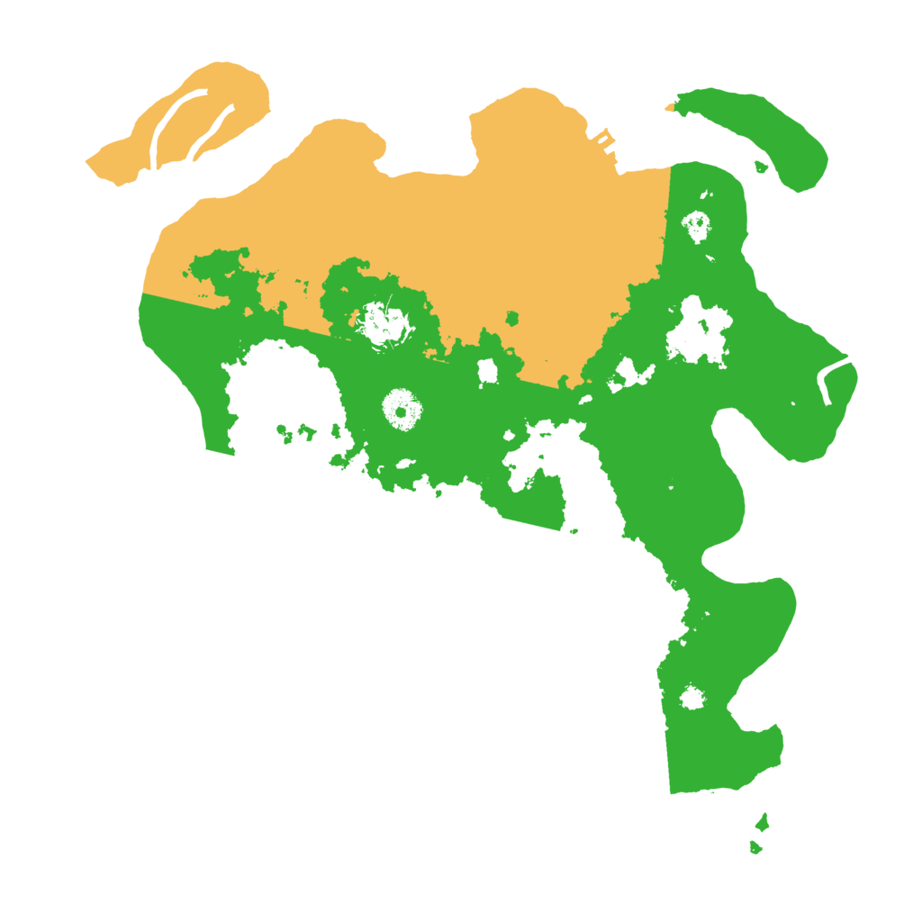 Biome Rust Map: Procedural Map, Size: 3500, Seed: 1690101844