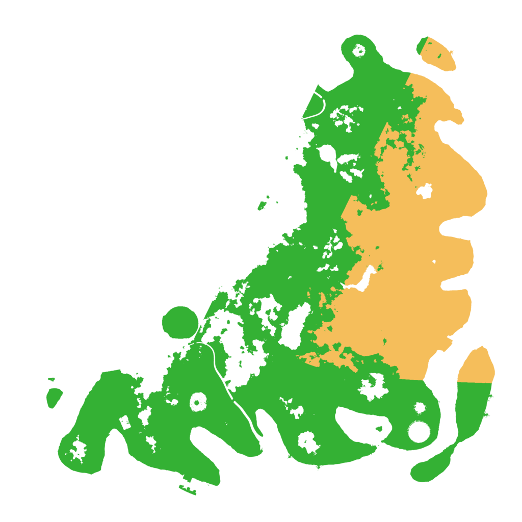 Biome Rust Map: Procedural Map, Size: 4250, Seed: 554226675