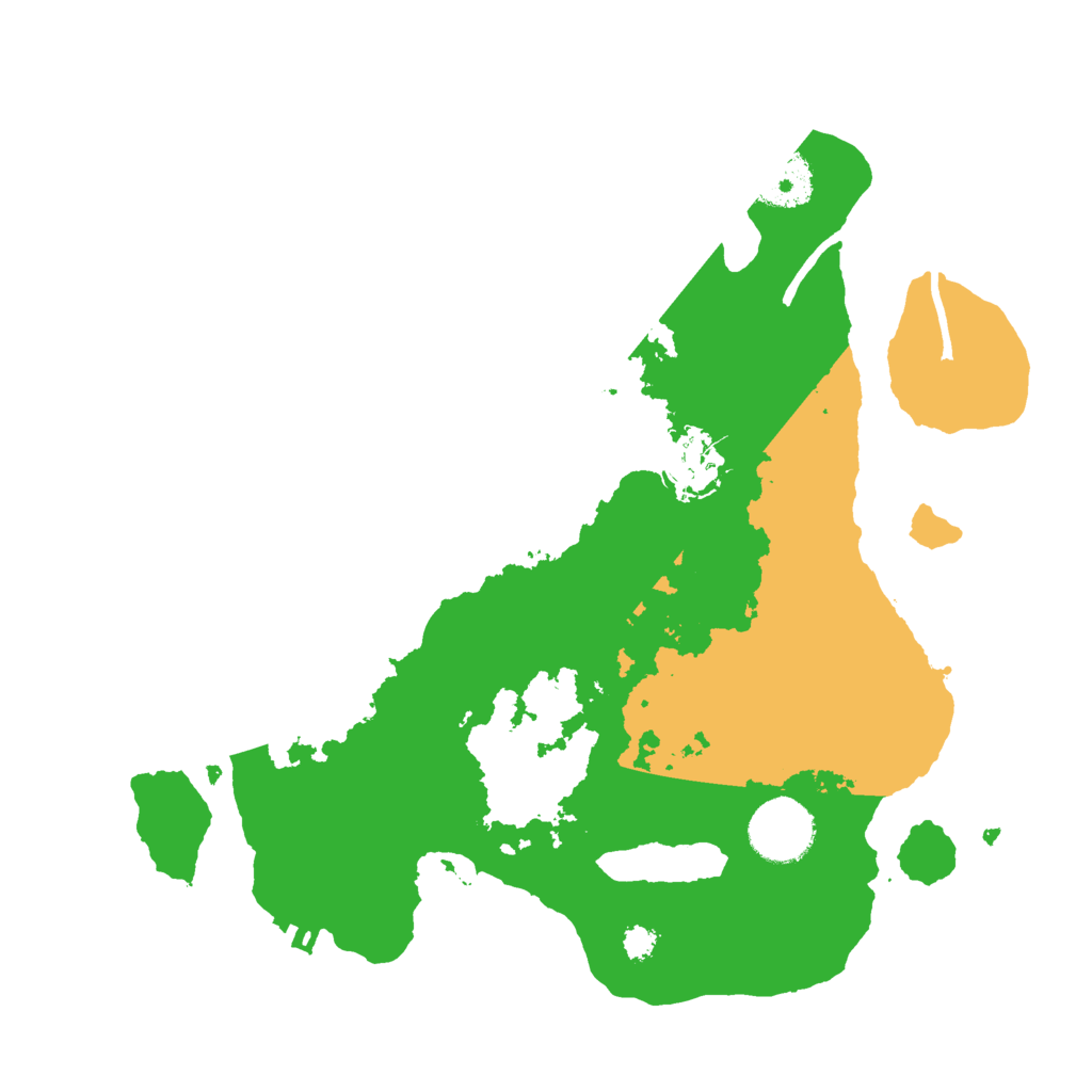 Biome Rust Map: Procedural Map, Size: 3000, Seed: 1151661659