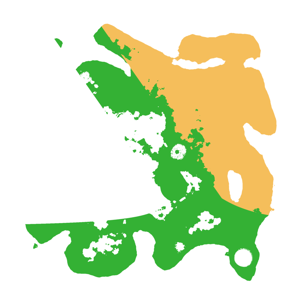 Biome Rust Map: Procedural Map, Size: 3000, Seed: 3587023