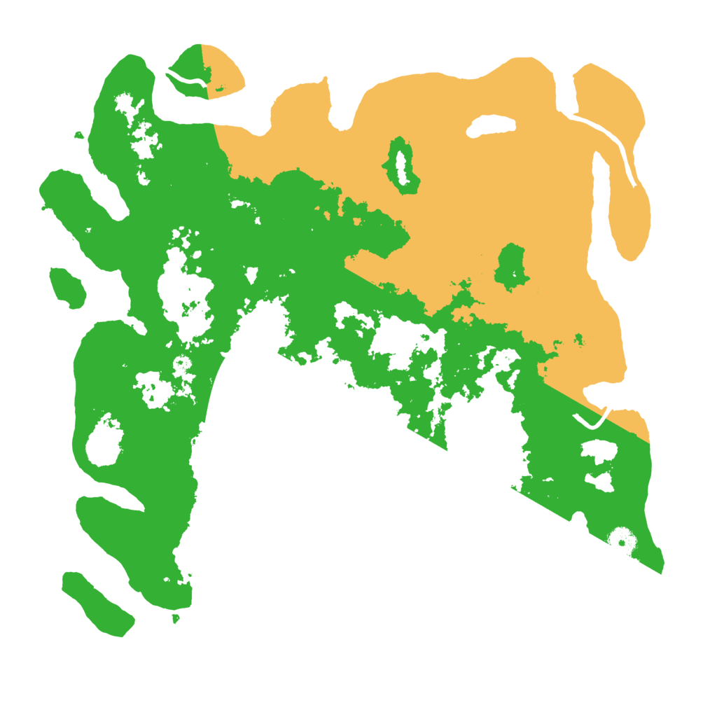 Biome Rust Map: Procedural Map, Size: 4000, Seed: 1658411