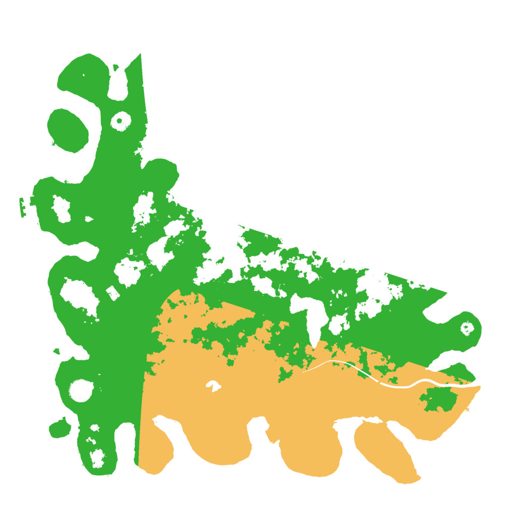 Biome Rust Map: Procedural Map, Size: 4000, Seed: 358614
