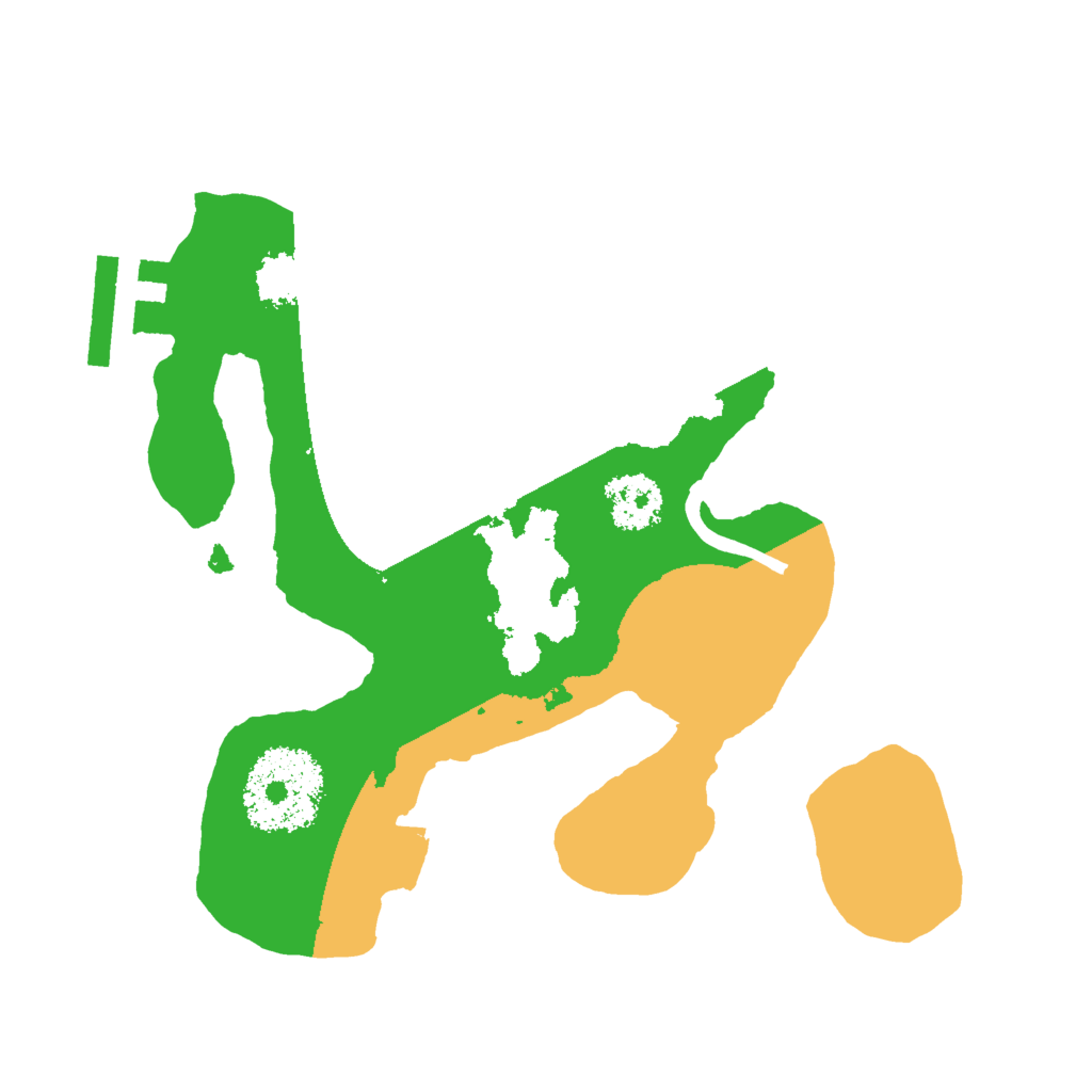 Biome Rust Map: Procedural Map, Size: 2000, Seed: 1349714116