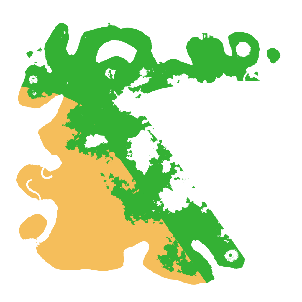 Biome Rust Map: Procedural Map, Size: 3700, Seed: 915682700