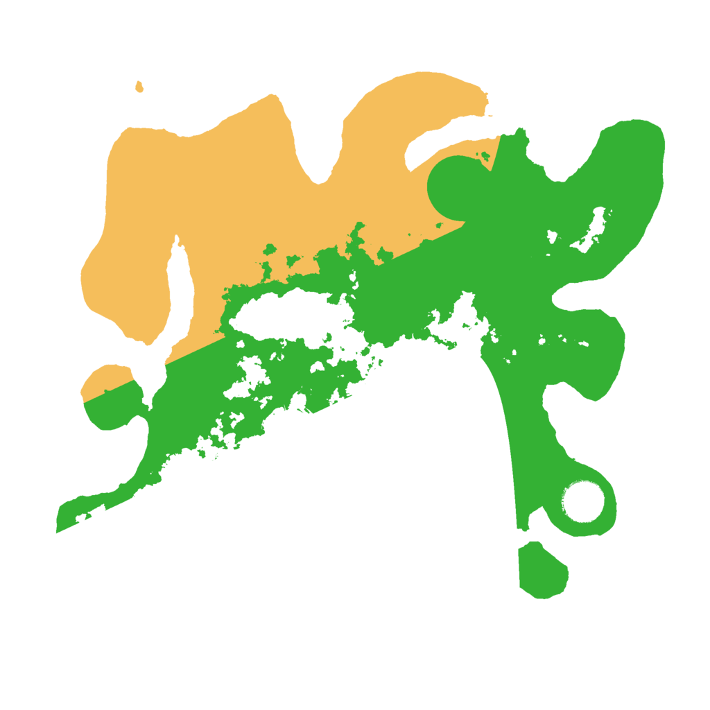 Biome Rust Map: Barren, Size: 3000, Seed: 453333897