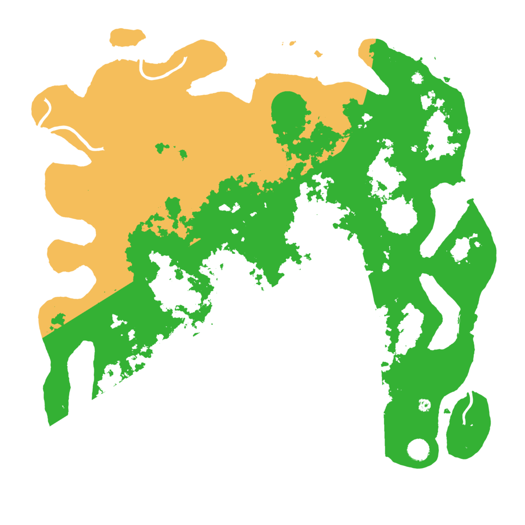Biome Rust Map: Procedural Map, Size: 4250, Seed: 24007