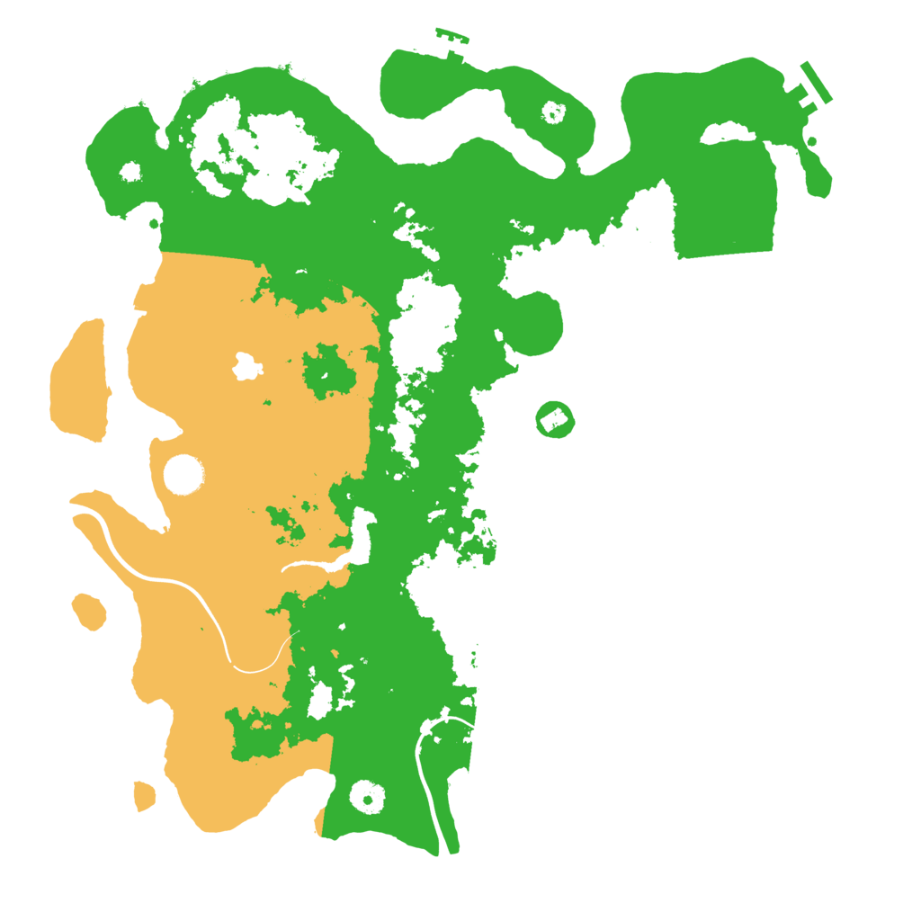 Biome Rust Map: Procedural Map, Size: 4000, Seed: 2044897001