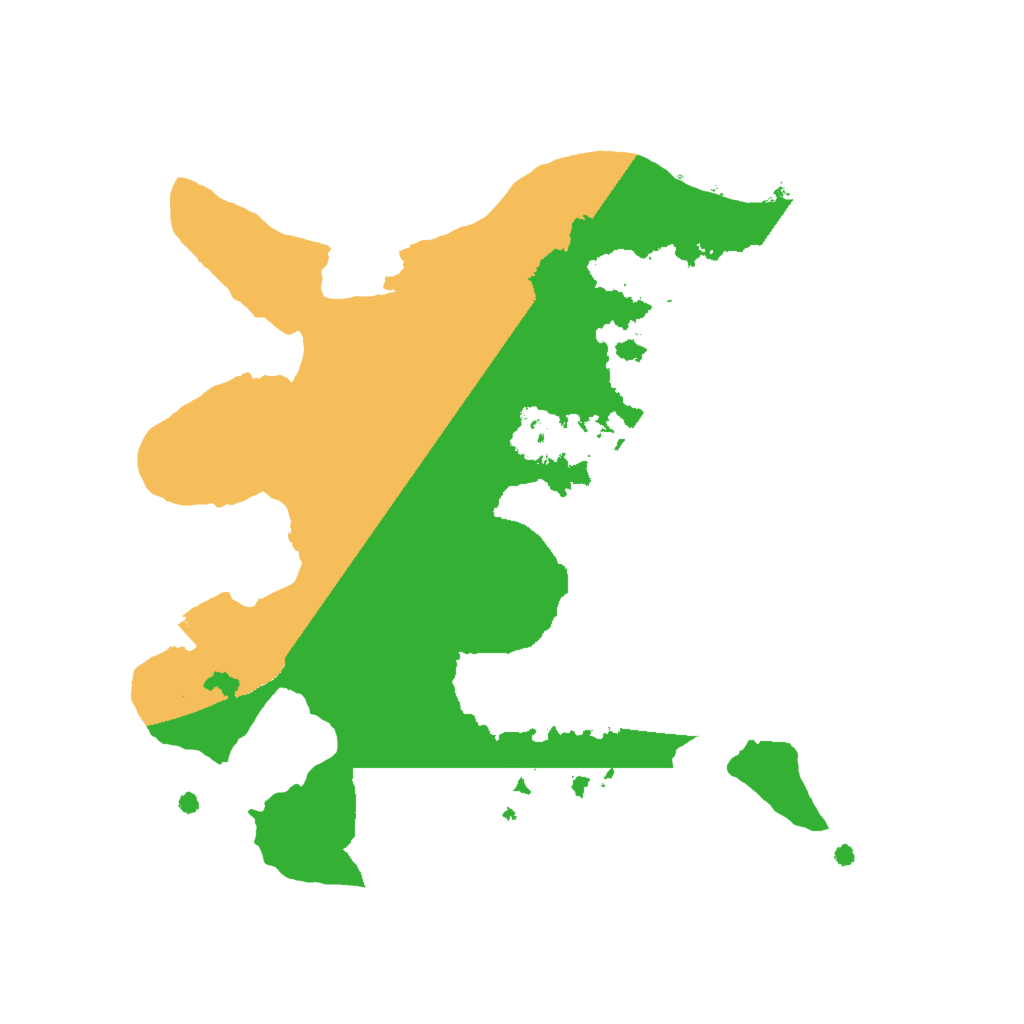 Biome Rust Map: Procedural Map, Size: 2000, Seed: 216998008