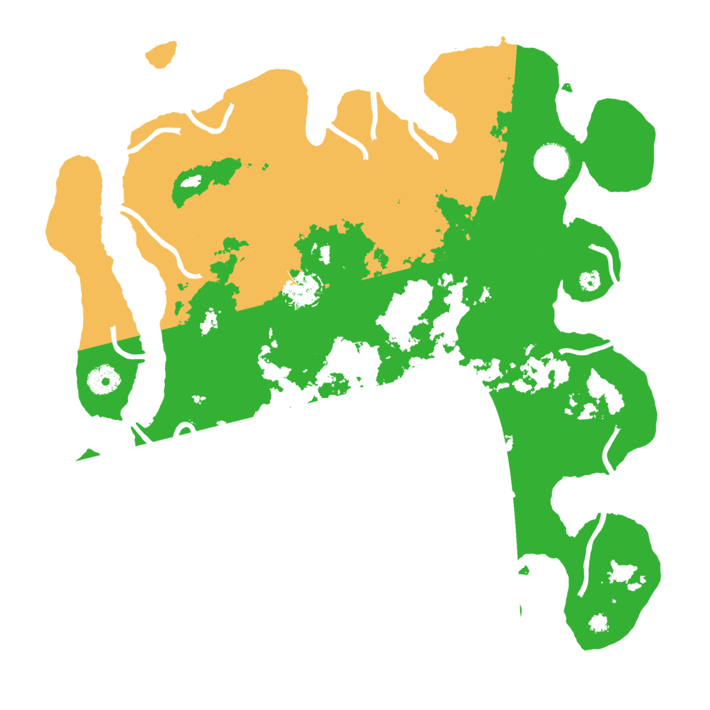 Biome Rust Map: Procedural Map, Size: 3500, Seed: 750830667