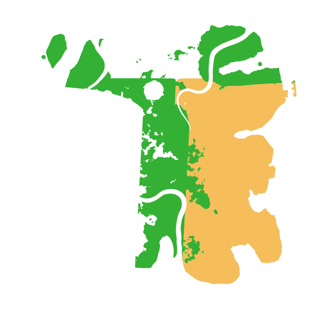 Biome Rust Map: Procedural Map, Size: 3000, Seed: 972118278