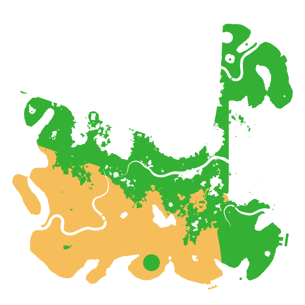 Biome Rust Map: Procedural Map, Size: 4800, Seed: 1589819249