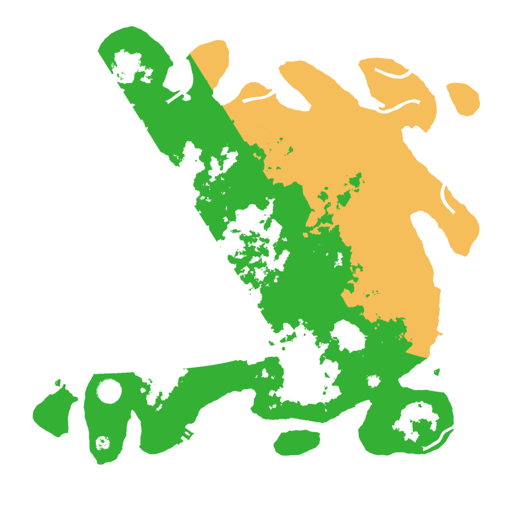 Biome Rust Map: Procedural Map, Size: 3700, Seed: 438670129