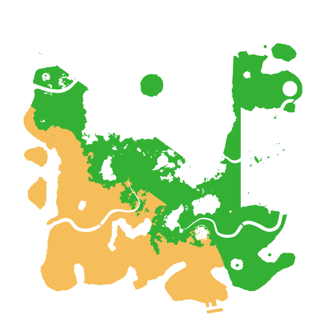 Biome Rust Map: Procedural Map, Size: 4000, Seed: 1814276448