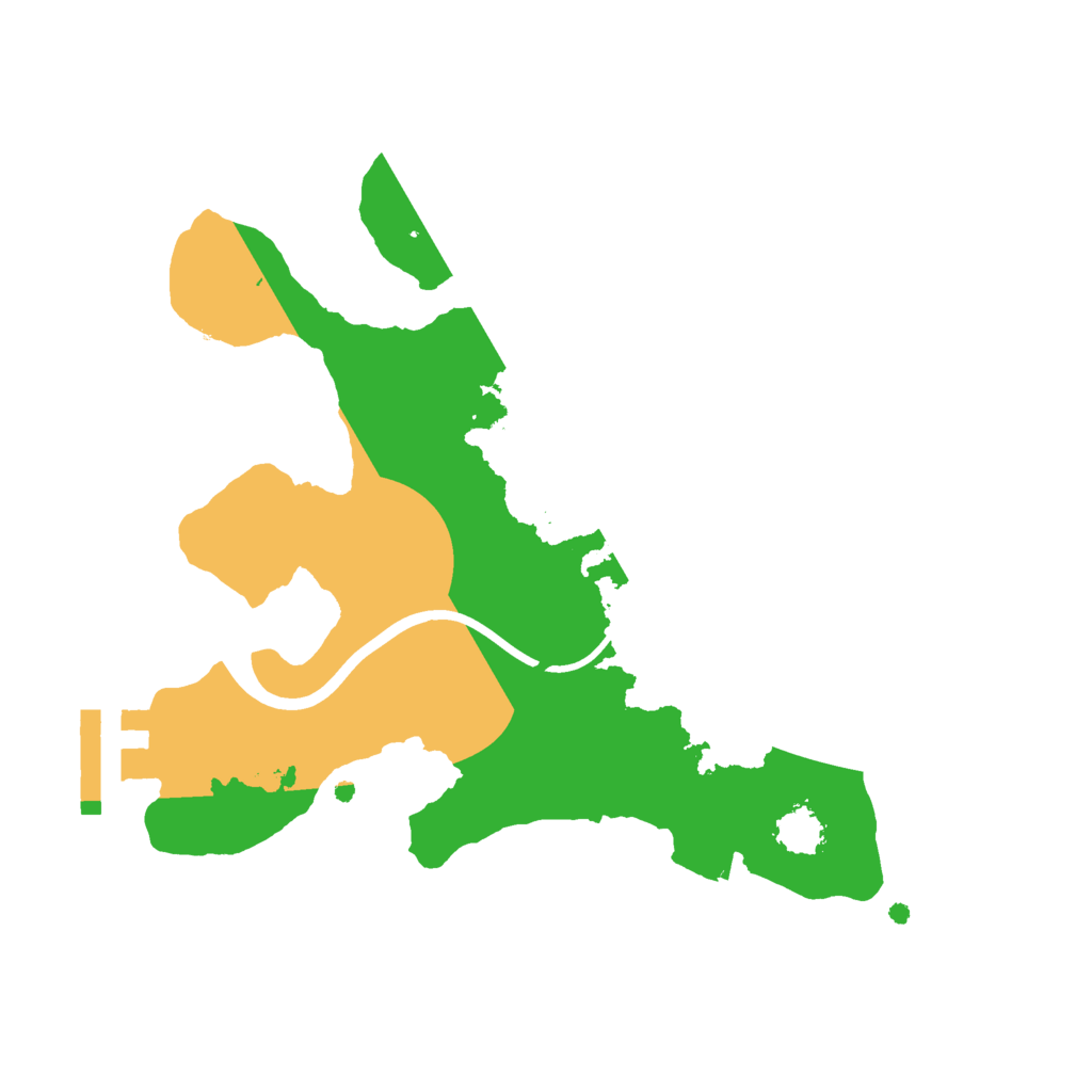 Biome Rust Map: Procedural Map, Size: 2100, Seed: 123