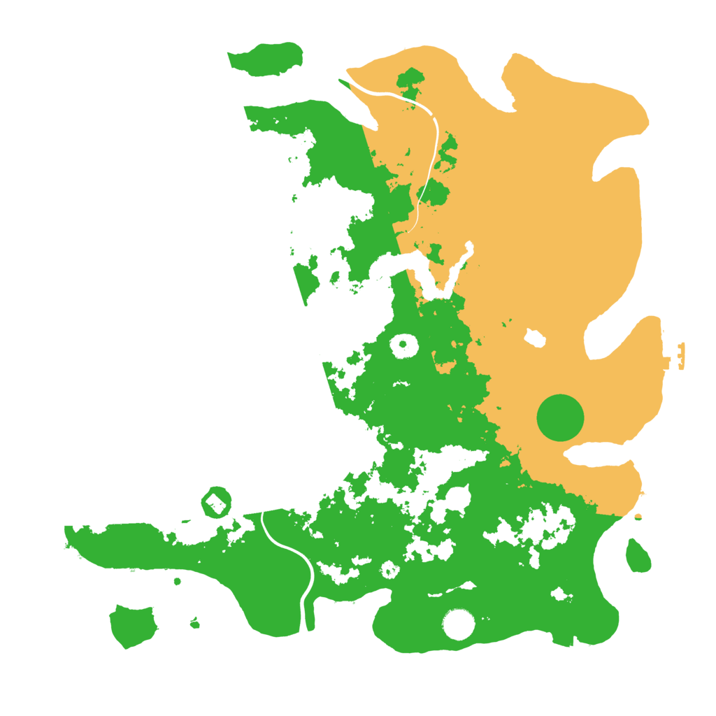 Biome Rust Map: Procedural Map, Size: 4000, Seed: 824275494