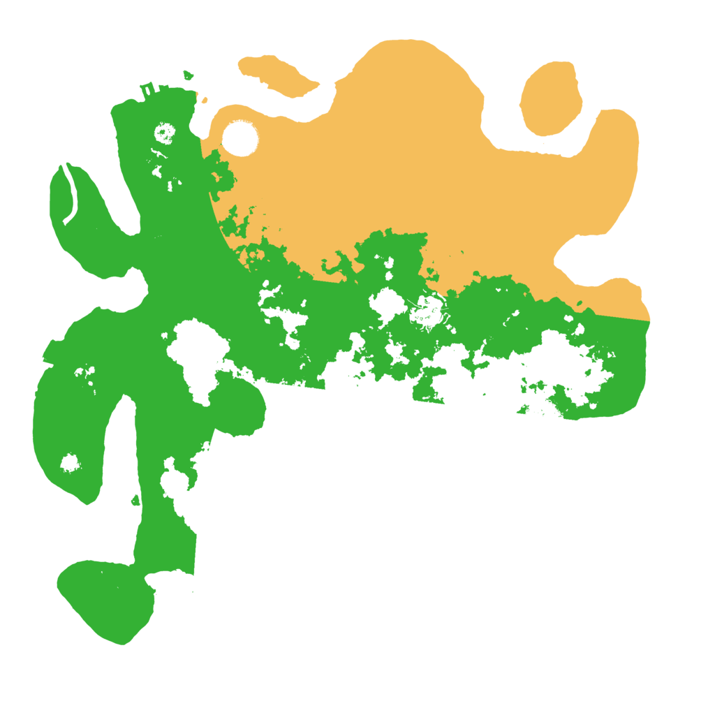 Biome Rust Map: Procedural Map, Size: 3500, Seed: 1433949780