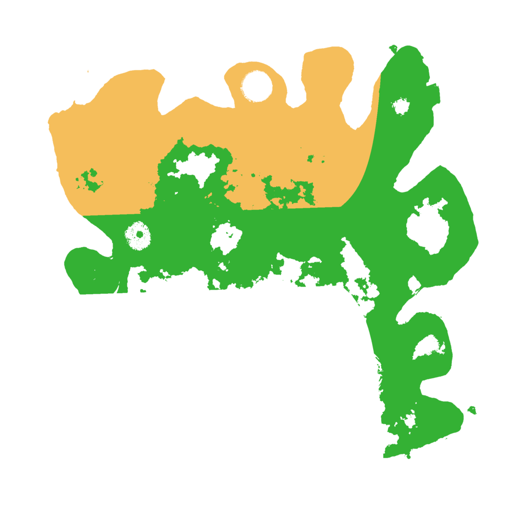 Biome Rust Map: Procedural Map, Size: 3000, Seed: 86136