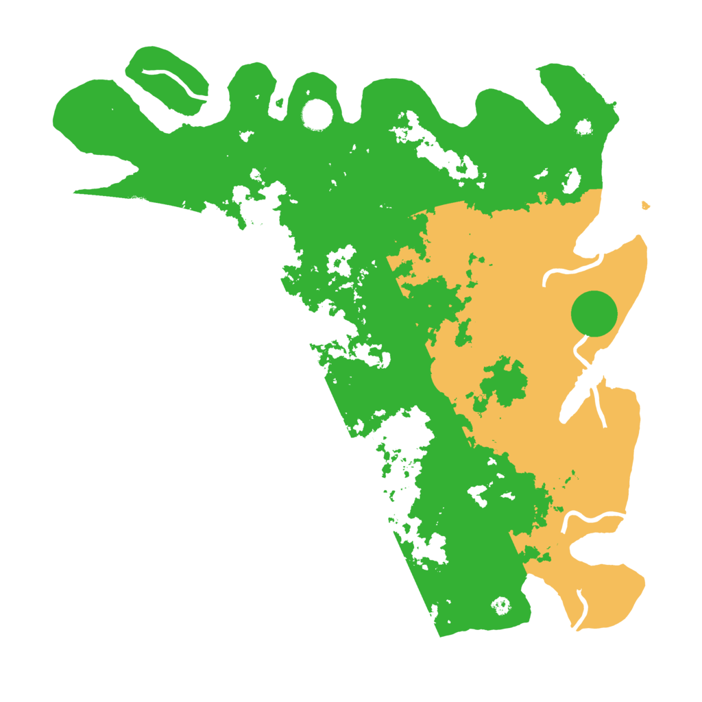 Biome Rust Map: Procedural Map, Size: 4000, Seed: 726866966