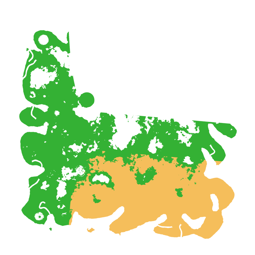 Biome Rust Map: Procedural Map, Size: 4500, Seed: 74598297