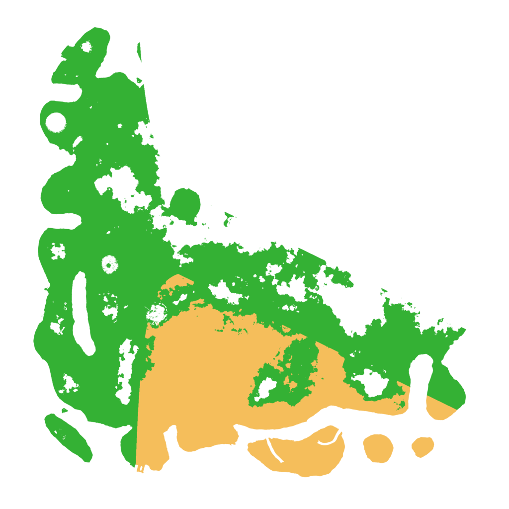 Biome Rust Map: Procedural Map, Size: 4500, Seed: 2054469281