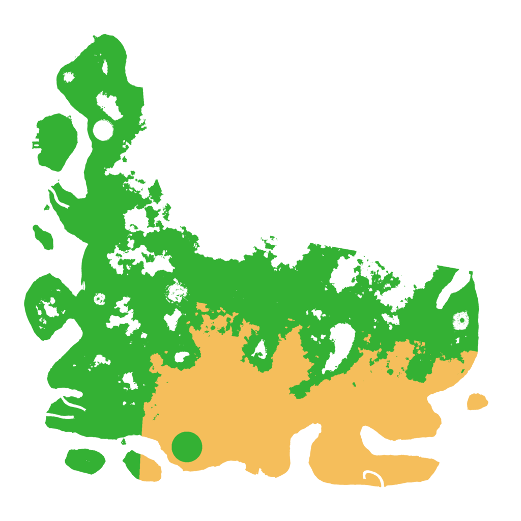 Biome Rust Map: Procedural Map, Size: 4500, Seed: 858585182