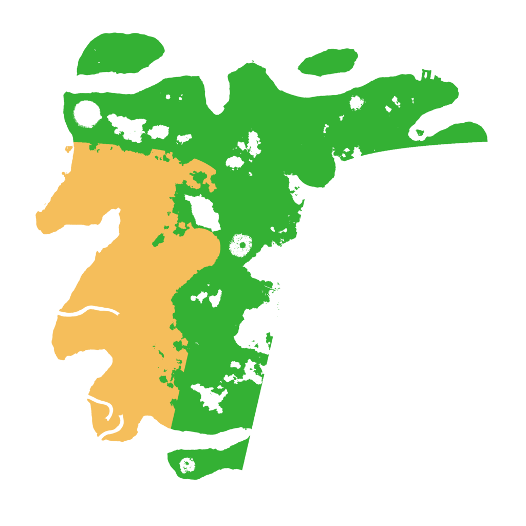 Biome Rust Map: Procedural Map, Size: 3500, Seed: 126218530