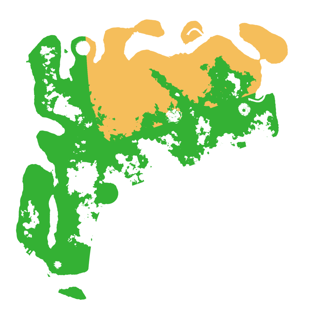 Biome Rust Map: Procedural Map, Size: 4000, Seed: 5478459