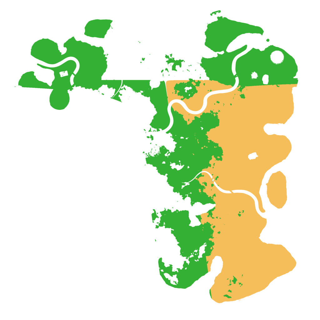 Biome Rust Map: Procedural Map, Size: 4250, Seed: 3428