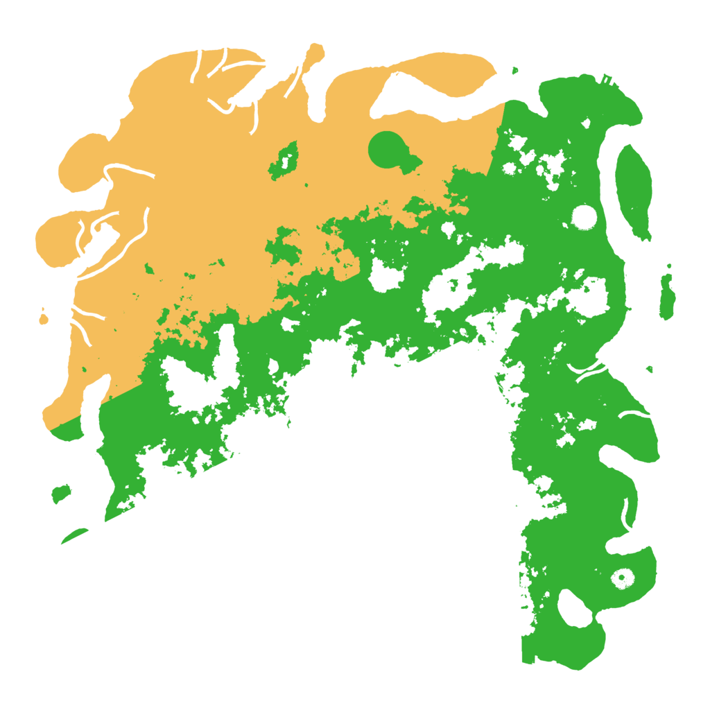 Biome Rust Map: Procedural Map, Size: 5000, Seed: 279121678