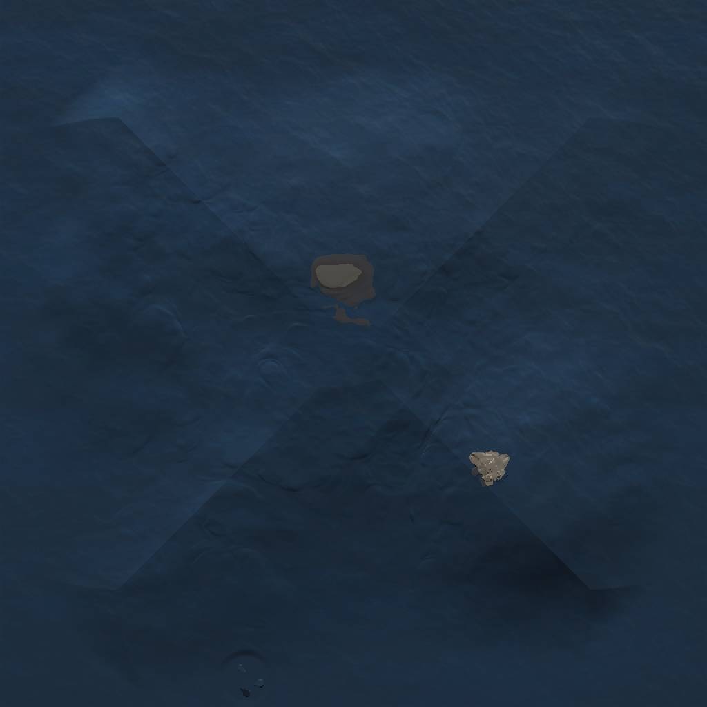 Rust Map: Procedural Map, Size: 1000, Seed: 75, 3 Monuments