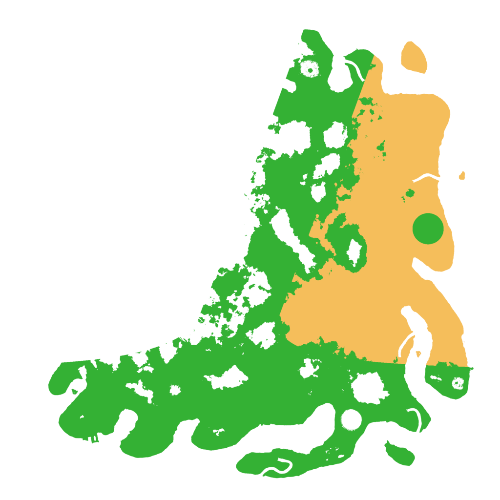 Biome Rust Map: Procedural Map, Size: 4250, Seed: 130611