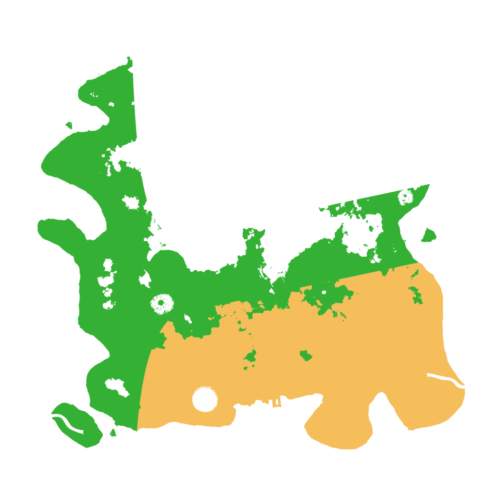 Biome Rust Map: Procedural Map, Size: 3500, Seed: 1943304794